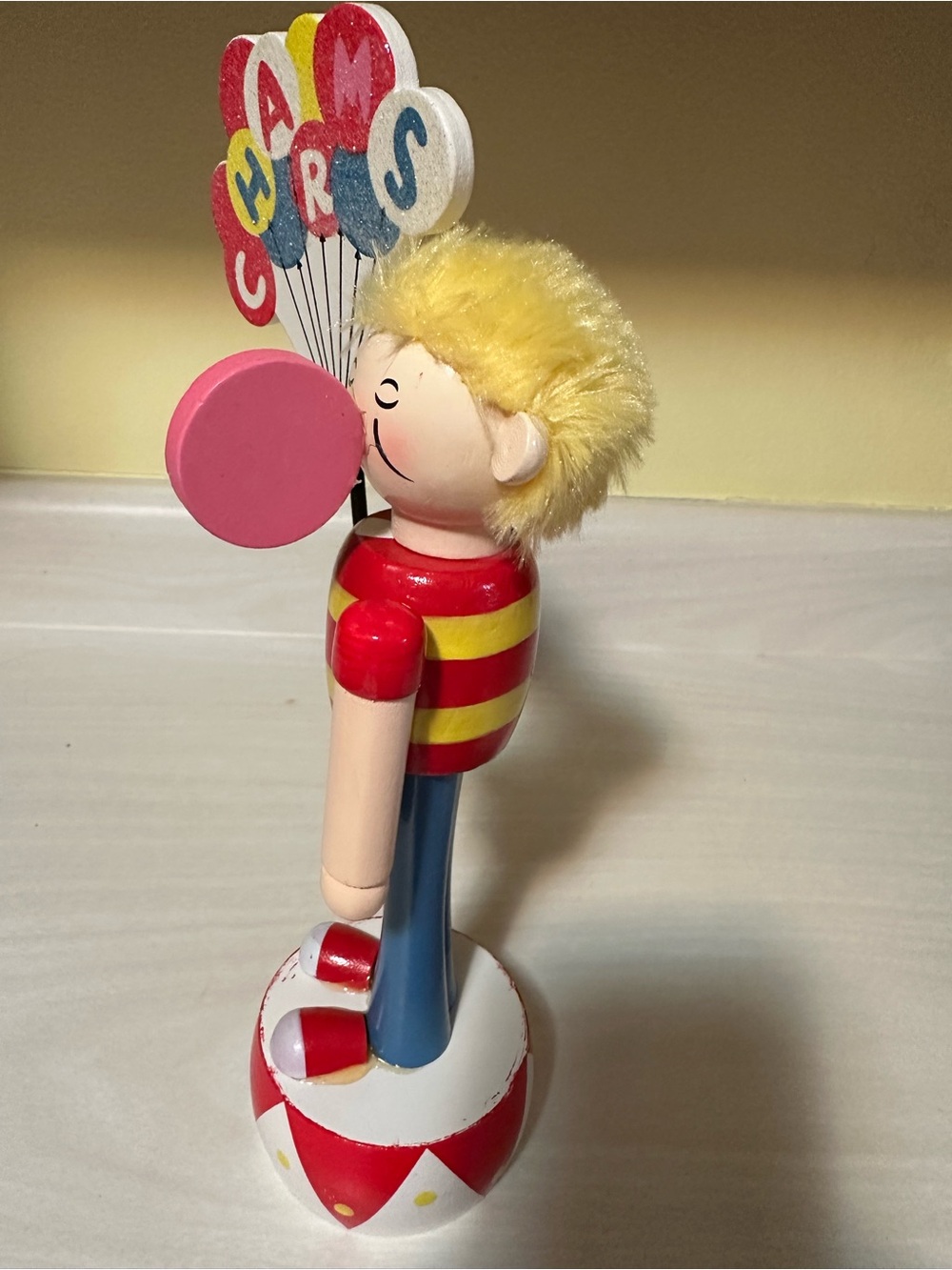 Charms Blow Pop Wooden Carnival Boy Nutcracker - Picture 4 of 7